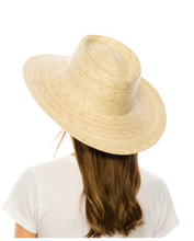 Load image into Gallery viewer, Palm Leaf Rancher Straw Hat
