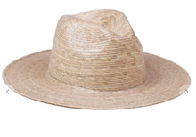 Load image into Gallery viewer, Natural Palm Leaf Rancher Hat
