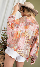 Load image into Gallery viewer, Paisley Patchwork Blouse
