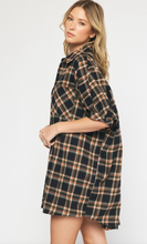 Load image into Gallery viewer, Fall In Love Plaid Dress
