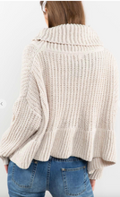 Load image into Gallery viewer, Almond Knit Oversized Sweater
