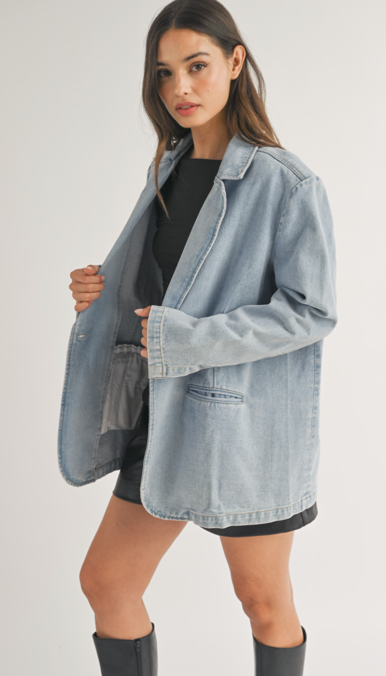 Denim Blazer