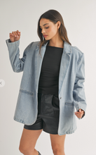 Load image into Gallery viewer, Denim Blazer
