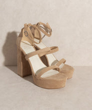 Load image into Gallery viewer, Raelynn - Suede Platform Heels
