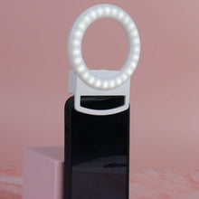 Load image into Gallery viewer, Clip-On Mini Phone Selfie Ring Light
