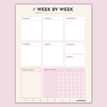 Load image into Gallery viewer, Conquer My Day Planner Sheets
