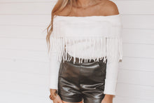 Load image into Gallery viewer, Off the Shoulder Sweater Top
