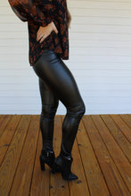 Load image into Gallery viewer, High Waist Leather Leggings
