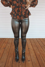 Load image into Gallery viewer, High Waist Leather Leggings
