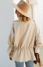 Load image into Gallery viewer, Nude Long Sleeves Open Front Cardigan
