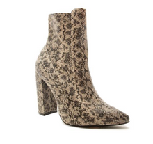 Load image into Gallery viewer, Snakeskin Booties
