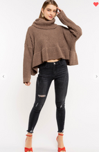 Load image into Gallery viewer, Mocha Turtle Neck
