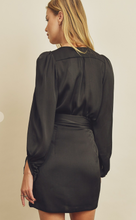 Load image into Gallery viewer, Satin Black Dress
