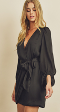 Load image into Gallery viewer, Satin Black Dress
