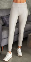 Load image into Gallery viewer, Taupe Premium Leather Leggings
