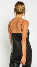 Load image into Gallery viewer, Leather &amp; Lace Tank
