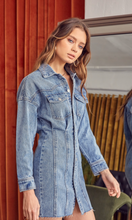 Load image into Gallery viewer, Rodeo Denim Dress
