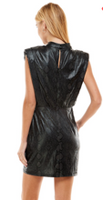 Load image into Gallery viewer, Faux Leather Snake Dress
