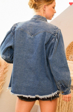 Load image into Gallery viewer, Denim Shacket
