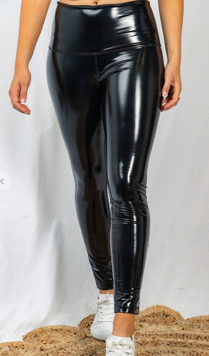 Shinny Vinyl Leggings