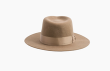 Load image into Gallery viewer, Taupe Wool Felt Hat
