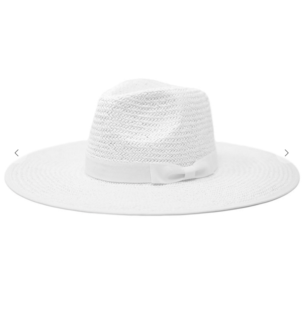 White Straw Hat