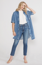 Load image into Gallery viewer, Distressed Denim Dress
