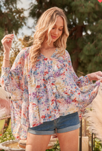 Load image into Gallery viewer, May Floral Blouse
