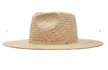 Load image into Gallery viewer, Tan Straw Hat
