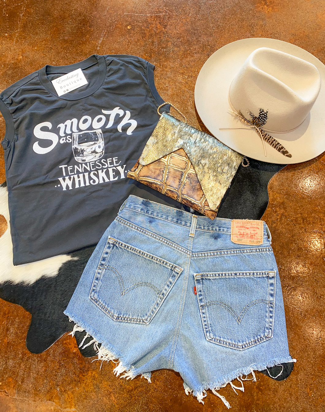 Smooth as Tennessee Whiskey Muscle Tee