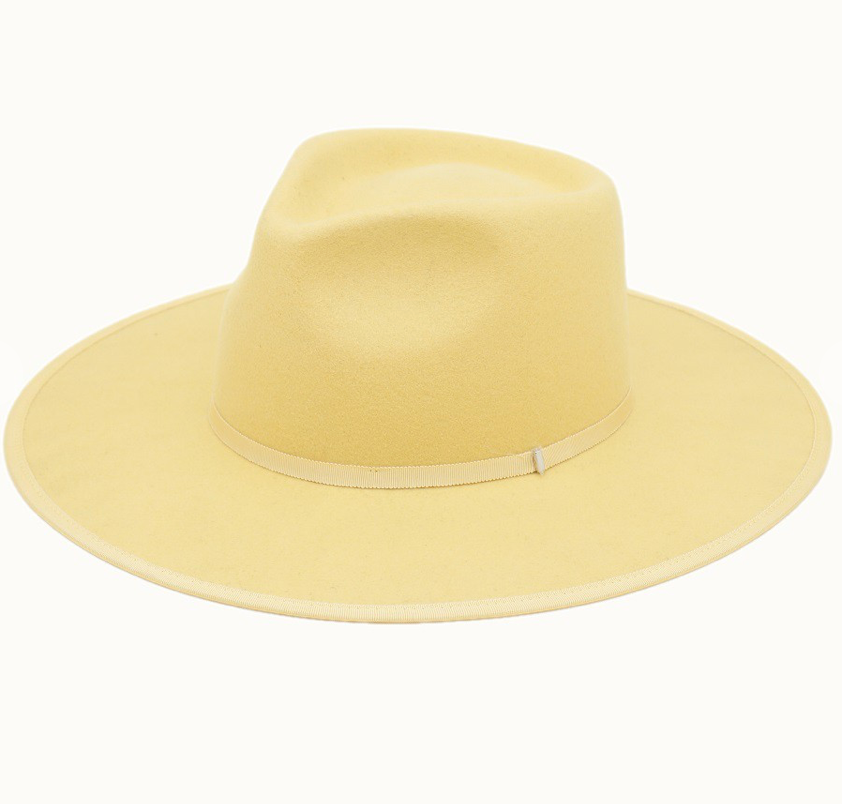 Yellow Wool Hat