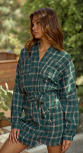 Load image into Gallery viewer, Green Plaid Dress
