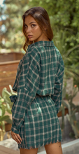 Load image into Gallery viewer, Green Plaid Dress
