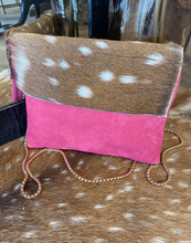 Load image into Gallery viewer, Double Axis Flap with Hot Pink Suede Body
