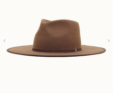 Load image into Gallery viewer, Chocolate Brown Felt Hat
