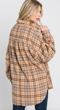 Load image into Gallery viewer, Oversized Plaid Flannel Shacket
