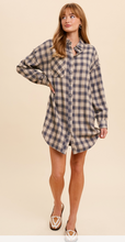 Load image into Gallery viewer, Slate Plaid Dress
