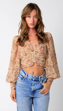 Load image into Gallery viewer, Fall Floral Blouse
