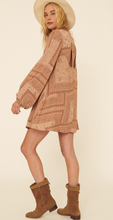 Load image into Gallery viewer, Taupe Paisley Dress
