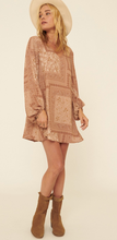 Load image into Gallery viewer, Taupe Paisley Dress
