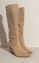 Load image into Gallery viewer, Taupe Suede Boots
