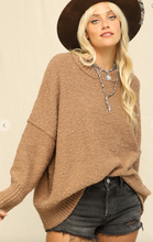 Load image into Gallery viewer, Lt.Mocha Pullover Sweater
