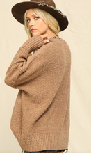 Load image into Gallery viewer, Lt.Mocha Pullover Sweater
