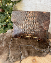 Load image into Gallery viewer, Coco Croc Clutch/Crossbody
