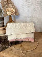 Load image into Gallery viewer, Spring Pink Clutch/Crossbody
