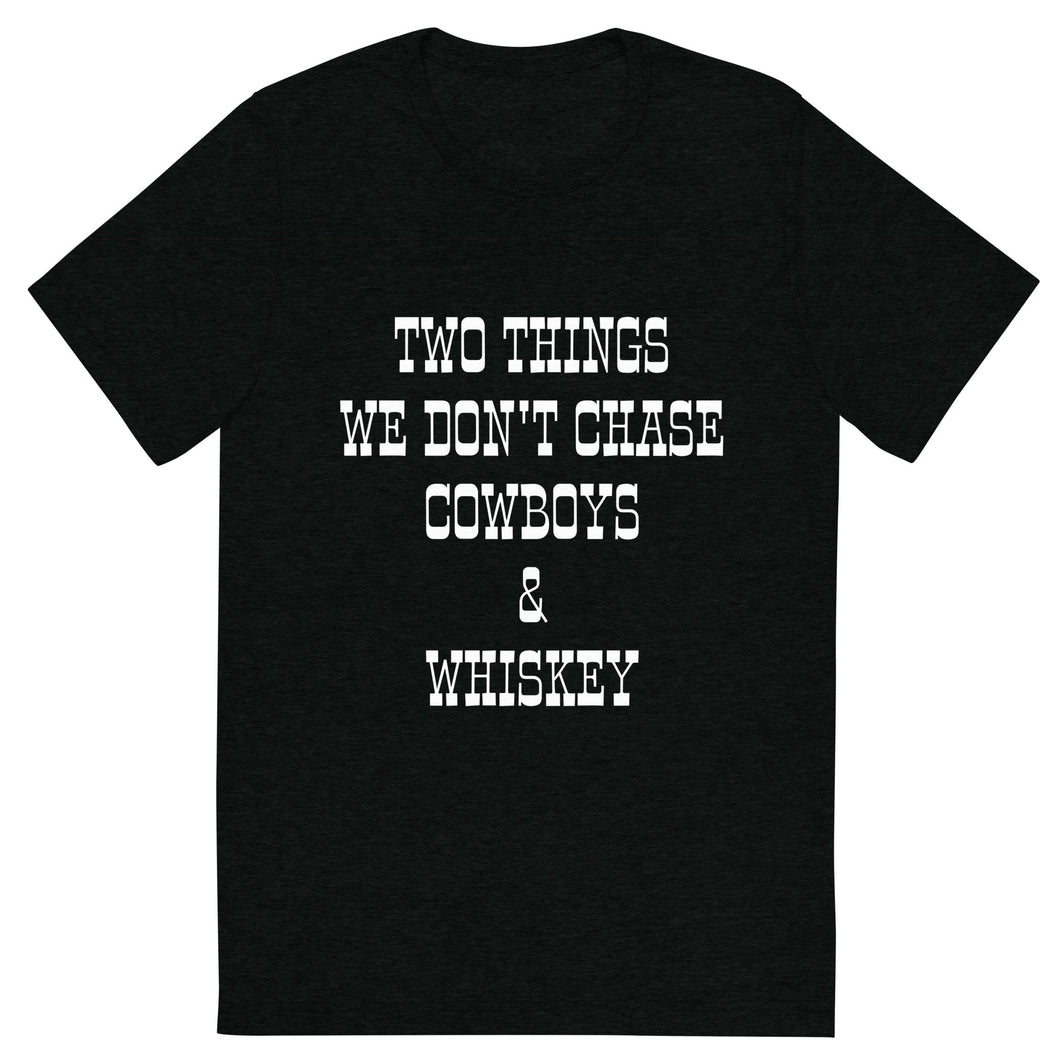 cowboys and whiskey Short sleeve t-shirt